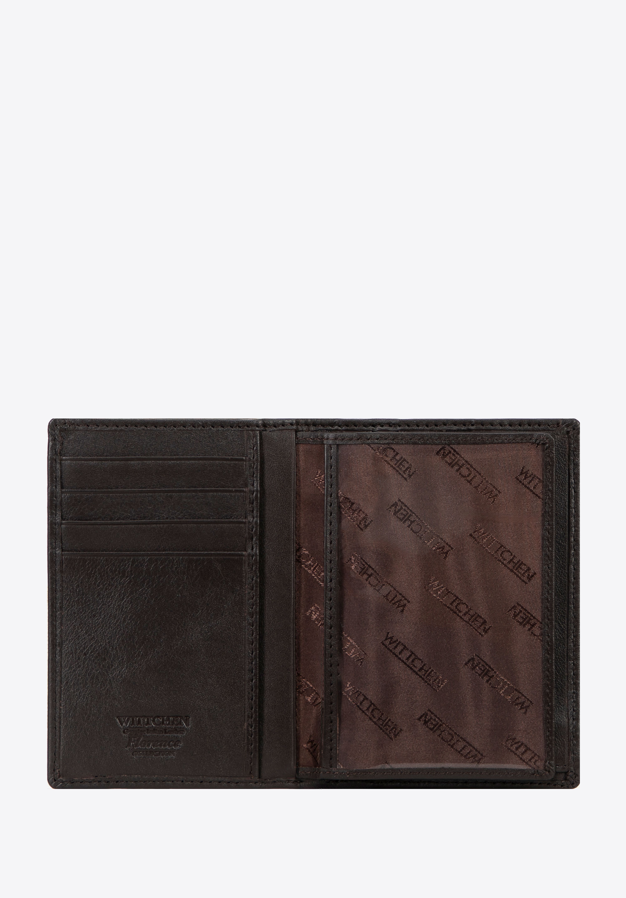 Portofel din piele RFID pentru bărbați, maro, 14-1-020-LG4, Fotografie 1