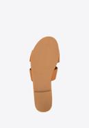 Sandale de damă cu decupaj geometric, maro, 98-DP-803-P-38, Fotografie 6