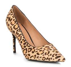 Туфли на шпильке с леопардовым принтом, многоцветный, 89-D-903-A-40, Фотография 1
