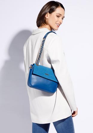 Dámská kabelka, modrá, 95-4Y-057-N, Obrázek 1