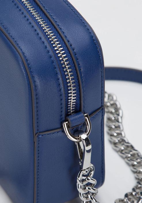 Dámská kabelka, modrá, 29-4E-003-6, Obrázek 4