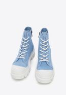 Dámské boty, modrá, 96-D-961-N-35, Obrázek 3