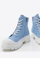Dámské boty, modrá, 96-D-961-P-39, Obrázek 6