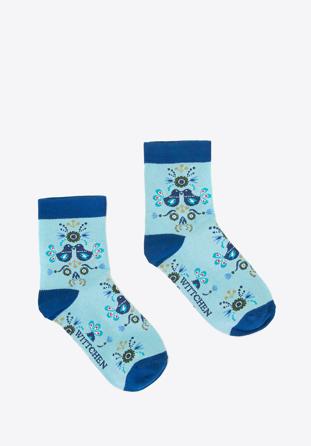 Dámské ponožky, modrá, 92-SK-002-X1-35/37, Obrázek 1