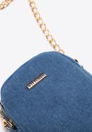 Mini kabelka na řetízku, modrá, 97-2Y-216-7, Obrázek 4