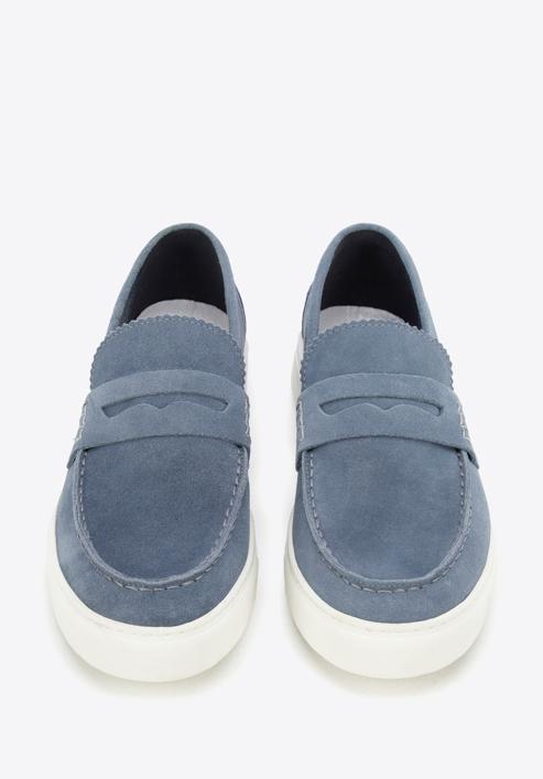 Panské boty, modrá, 96-M-517-N-40, Obrázek 2