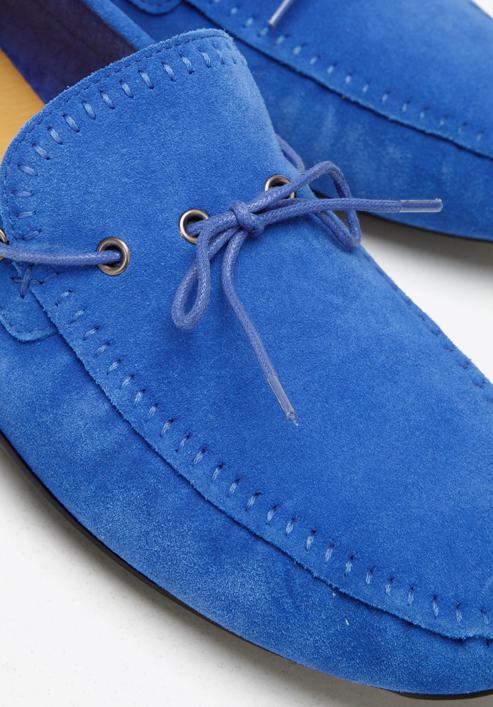 Panské boty, modrá, 94-M-904-5-43, Obrázek 7