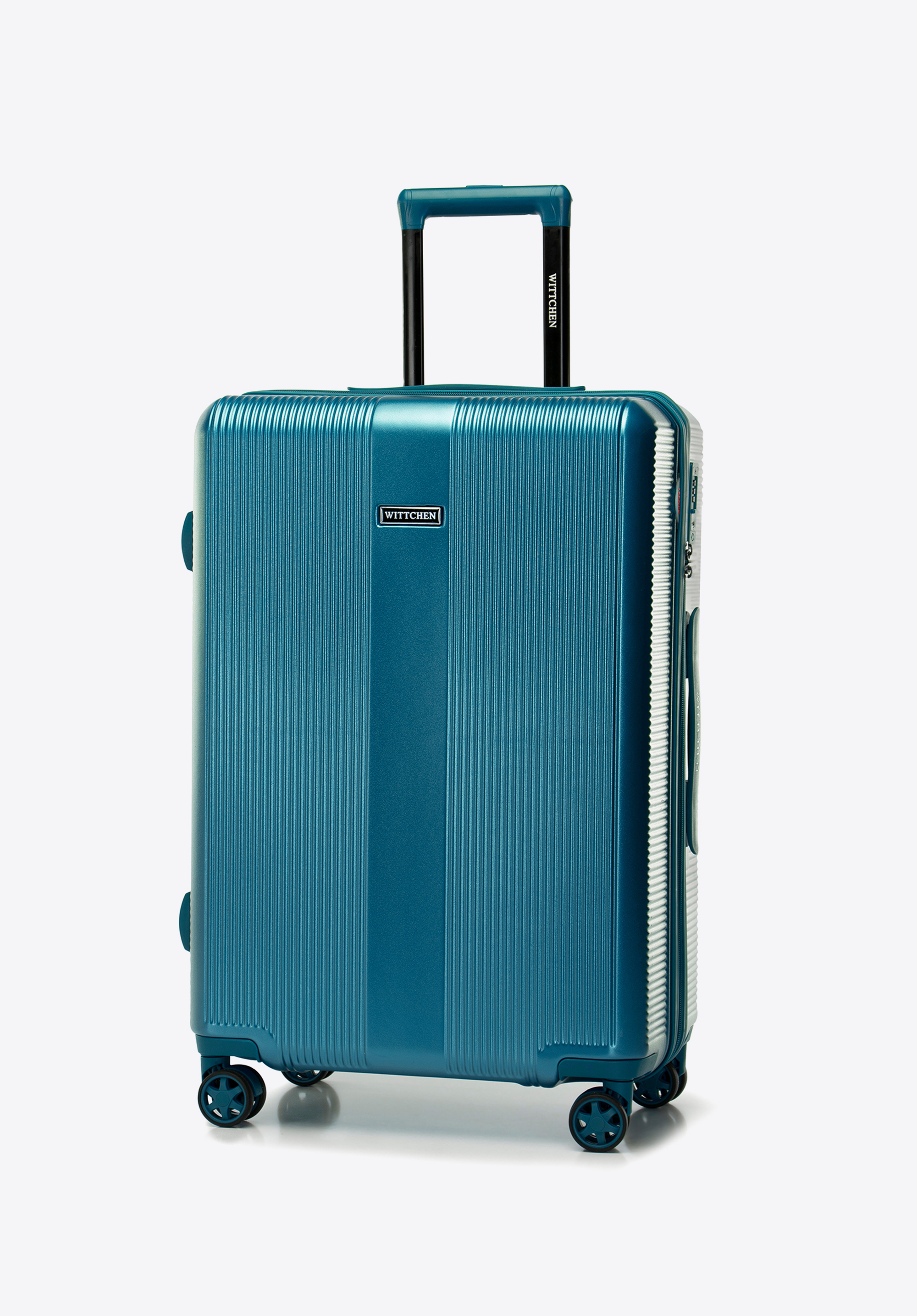 Sada polykarbonátových kufrů, modrá, 56-3P-90K-91, Obrázek 1