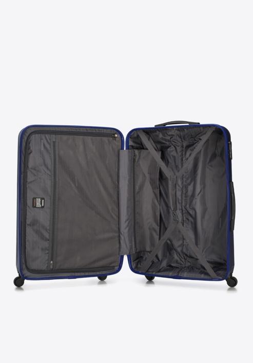 Velký kufr, modrá, 56-3P-113-35, Obrázek 5