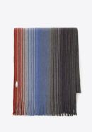 Pánský šátek s malými proužky, modro-šedá, 98-7M-X02-X1, Obrázek 1