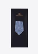 Vzorovaná hedvábná kravata, modro-šedá, 97-7K-001-X8, Obrázek 3