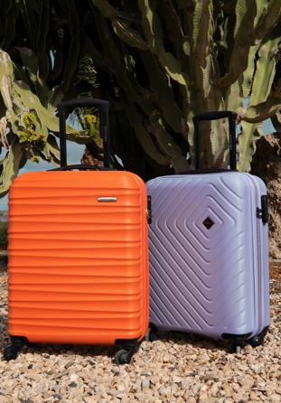 ABS bordázott kabin bőrönd, narancs, 56-3A-311-55, Fénykép 1