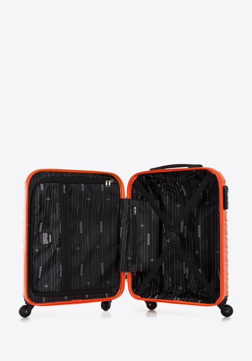 ABS bordázott kabin bőrönd, narancs, 56-3A-311-31, Fénykép 5