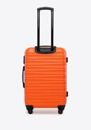 ABS bordázott Közepes bőrönd, narancs, 56-3A-312-50, Fénykép 3