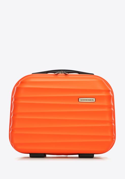 ABS bordázott kozmetikai táska, narancs, 56-3A-314-35, Fénykép 1