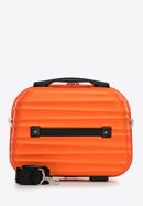 ABS bordázott kozmetikai táska, narancs, 56-3A-314-70, Fénykép 4