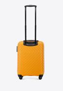 ABS Geometrikus kialakítású kabinbőrönd, narancs, 56-3A-751-11, Fénykép 3