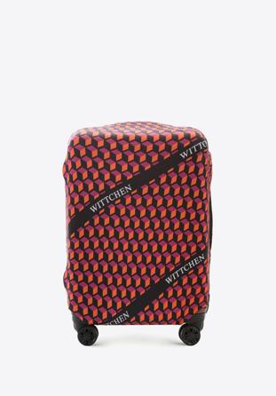 Közepes méretű bőröndvédő huzat, narancs-fekete, 56-30-032-55, Fénykép 1