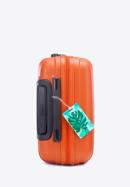 Kisméretű bőrönd címkével, narancs, 56-3A-311-35Z, Fénykép 4