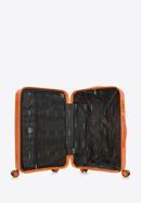 Közepes méretű bőrönd polipropilénből, narancs, 56-3T-142-55, Fénykép 5