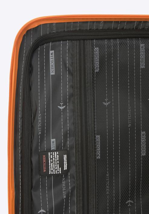 Polipropilén kabinbőrönd, narancs, 56-3T-141-55, Fénykép 7