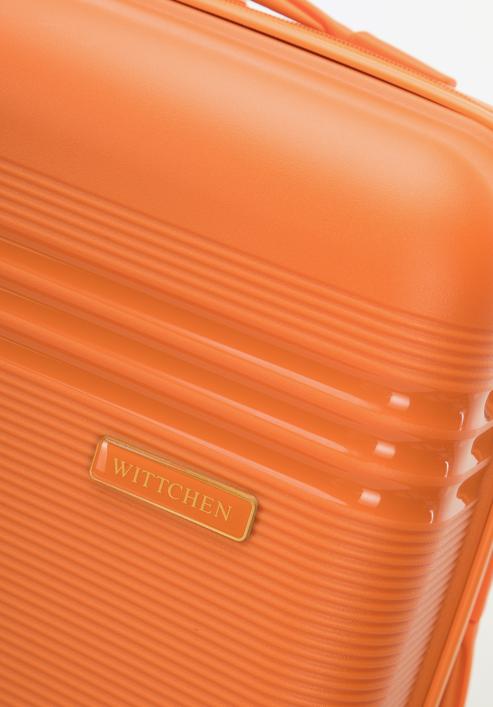 Polipropilén kabinbőrönd, narancs, 56-3T-141-55, Fénykép 9