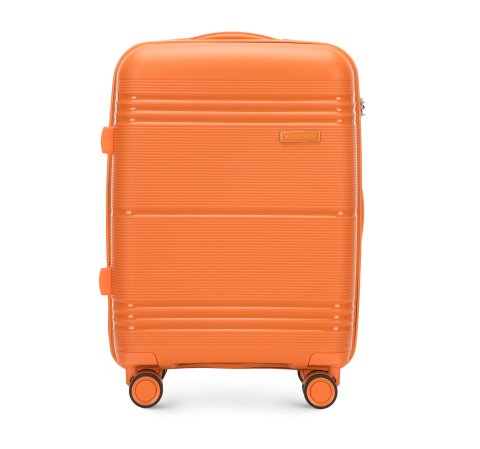 Polipropilén kabinbőrönd, narancs, 56-3T-141-55, Fénykép 1