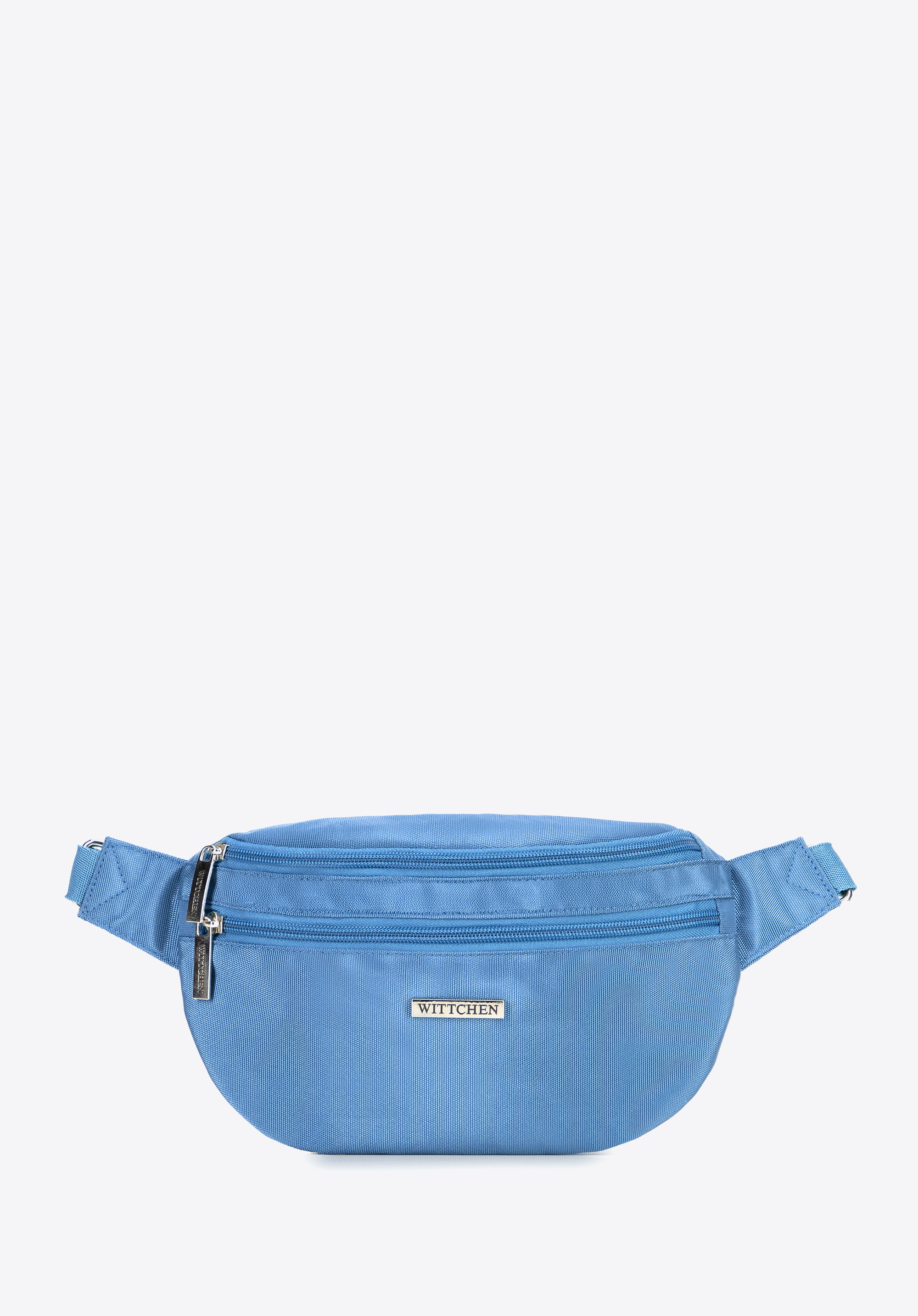 Поясна сумка з поліестеру зі знімним ремінцем, синій, 29-2P-000-70, Фото 1