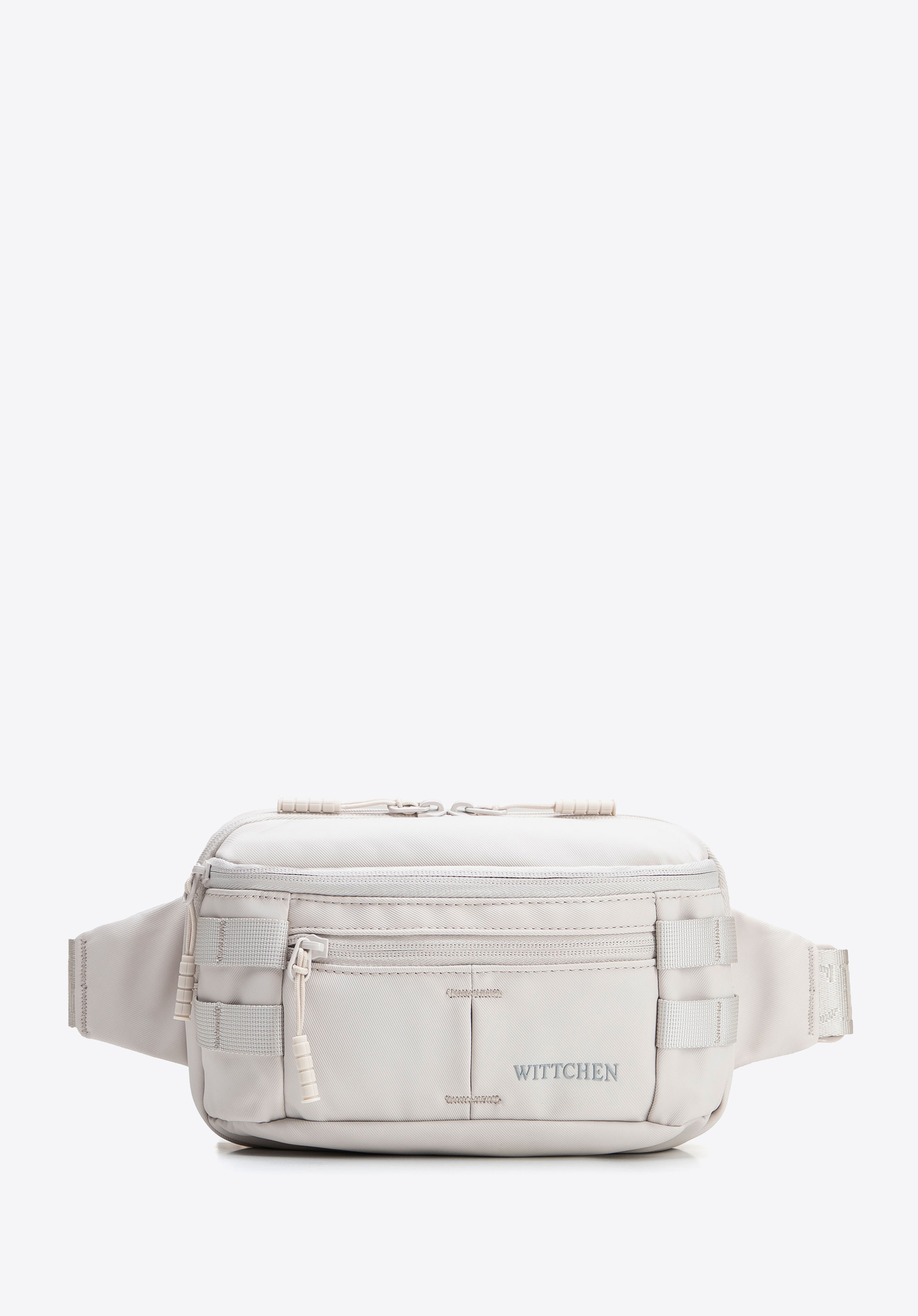 Чоловіча сумка на пояс з RFID-захистом, нечисто білий, 102-3P-807-0, Фото 1