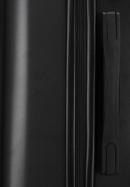 Un set de valize din policarbonat facturat, negru, 56-3P-11S-35, Fotografie 12