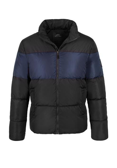 Jachetă căptușită pentru bărbați, negru - bleumarin, 97-9D-951-NZ-XL, Fotografie 30