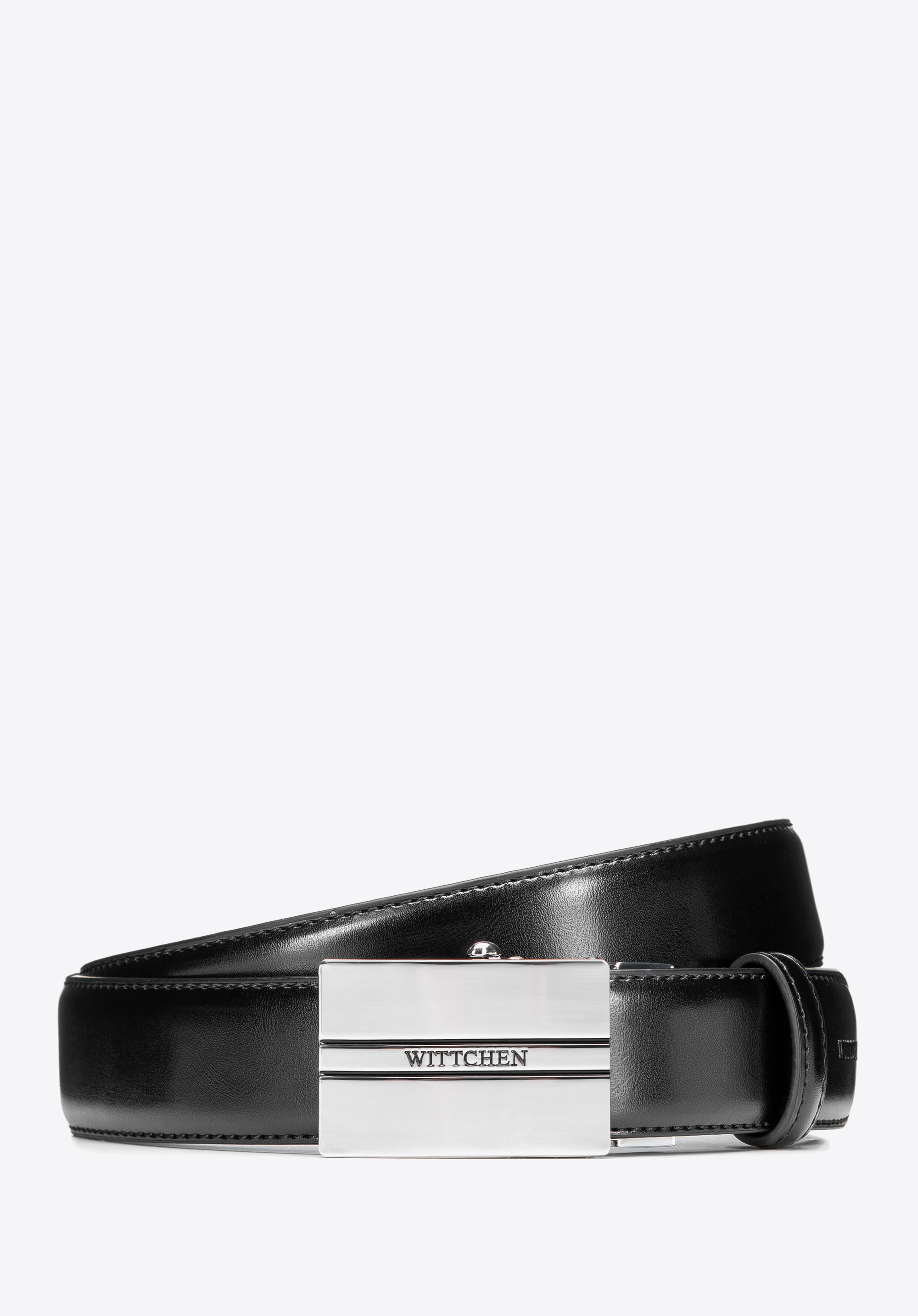 Curea bărbătească cu cataramă automată mare, negru, 101-8M-915-1-S, Fotografie 1