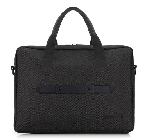 Geantă pentru laptop de 15,6” pentru bărbați, clasică, negru, 91-3P-700-1, Fotografie 1