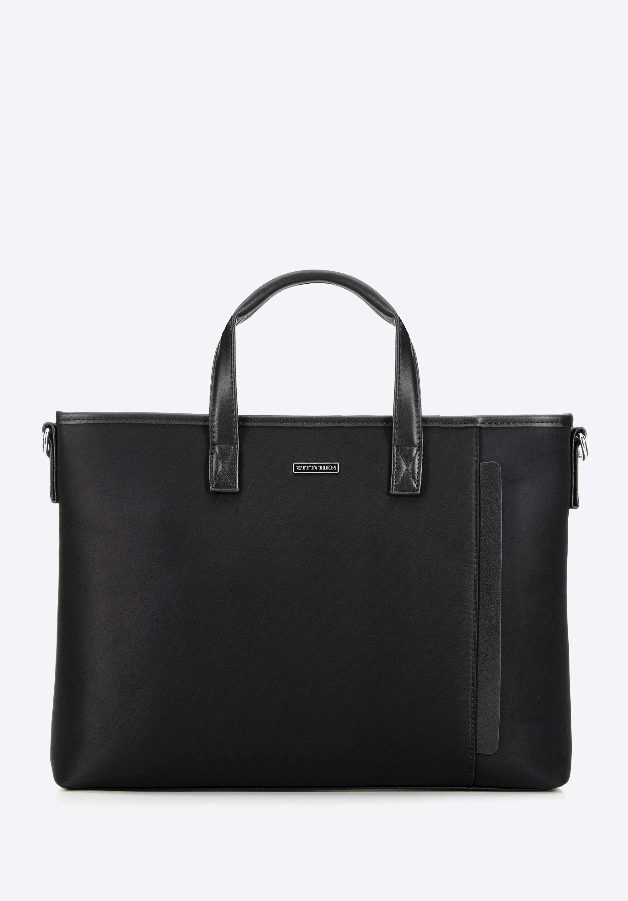 Geantă pentru laptop 13” pentru bărbați cu interior discret, negru, 99-3P-005-1, Fotografie 1