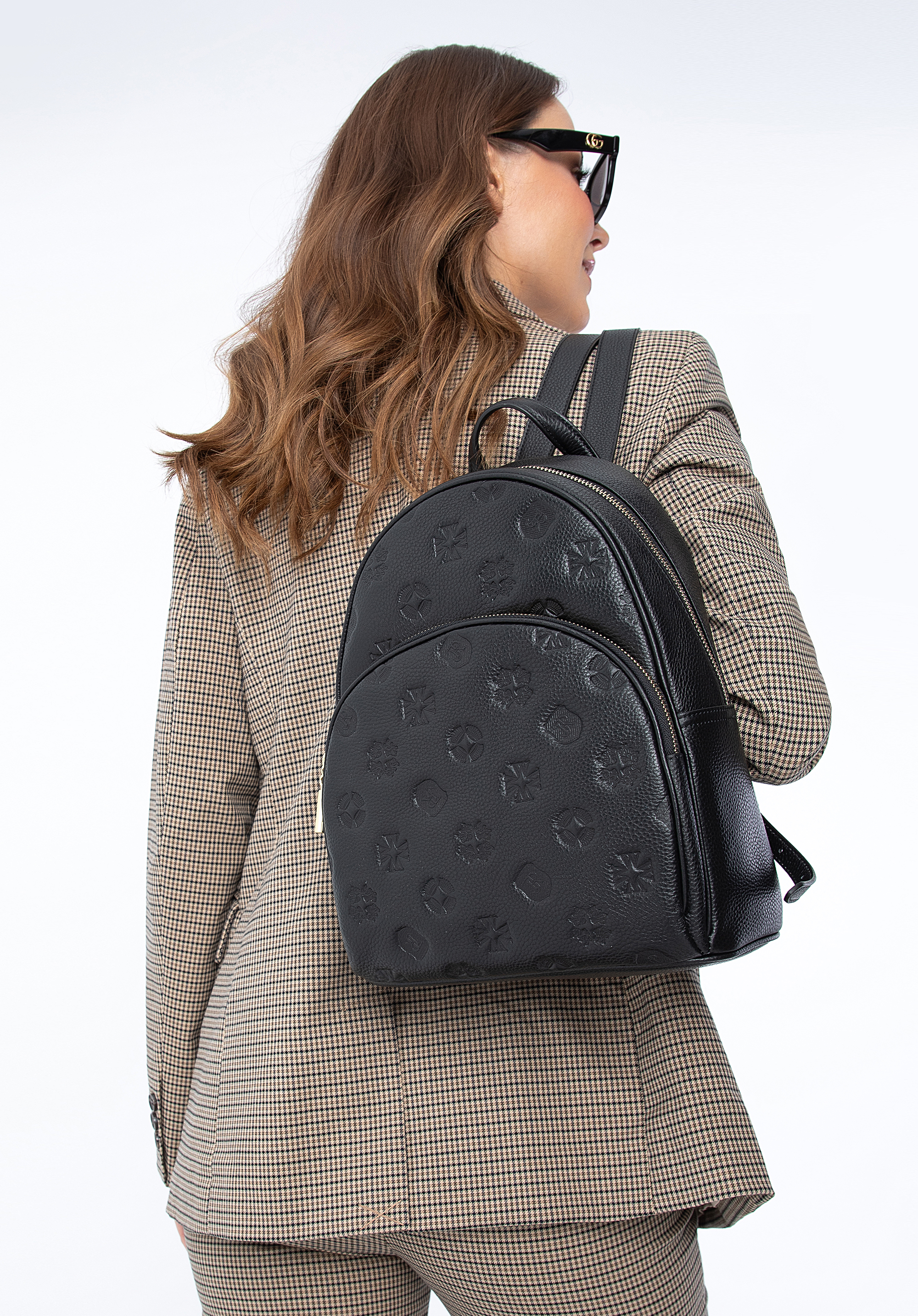 Poșetă rucsac de damă din piele