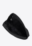 Geantă tip borsetă pentru bărbați cu panglică, negru, 96-4U-901-8, Fotografie 3