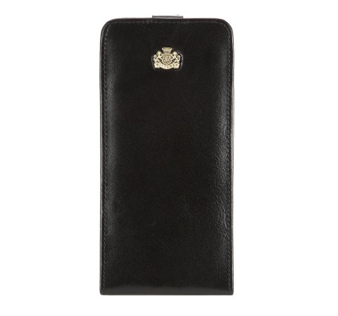 Husa din piele pentru iPhone 6 Plus, negru, 10-2-502-4, Fotografie 1
