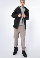 Jachetă căptușită pentru bărbați, negru, 97-9D-950-1-M, Fotografie 7