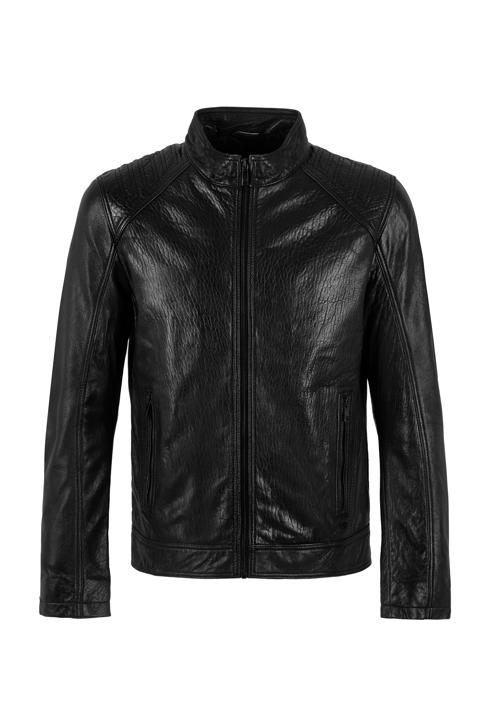 Jachetă din piele de epocă pentru bărbați, negru, 97-09-251-11-2XL, Fotografie 30