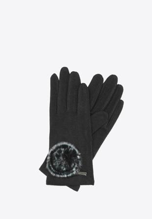 Mănuși de damă, negru, 47-6-101-1-U, Fotografie 1