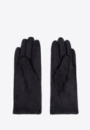 Mănuși de damă cu fundă, negru, 39-6P-016-B-S/M, Fotografie 2