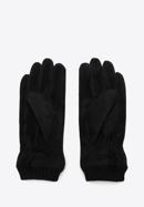 Mănuși de damă cu manșete striate, negru, 39-6P-018-S-M/L, Fotografie 2