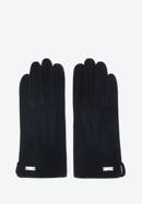 Mănuși de damă din velur, negru, 44-6A-017-4-M, Fotografie 3