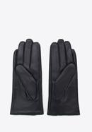 Mănuși de piele de damă cu decupaj, negru, 39-6L-213-BB-V, Fotografie 2
