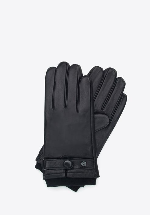Mănuși pentru bărbați, negru, 39-6-704-GC-M, Fotografie 1