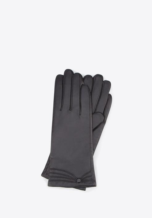 Mănuși de damă, negru, 44-6L-224-1-M, Fotografie 1