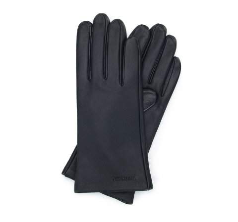Mănuși de damă, simple, negru, 39-6A-012-1-XS, Fotografie 1