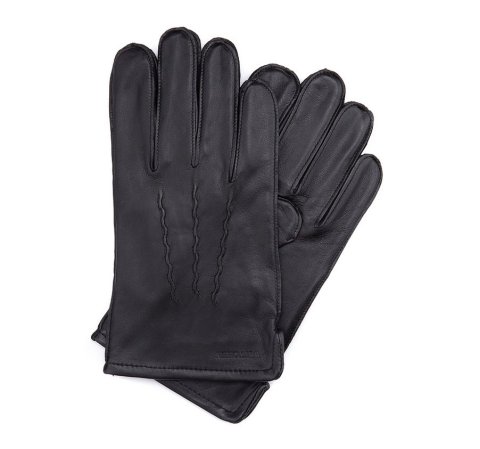Mănuși pentru bărbați, negru, 39-6-328-B-S, Fotografie 1