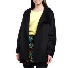 Palton de damă, negru, 84-9W-102-1-XL, Fotografie 1