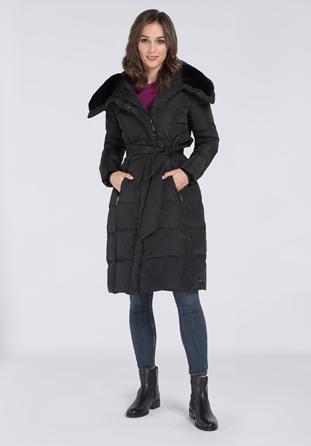 Palton de damă, negru, 89-9D-401-1-XL, Fotografie 1